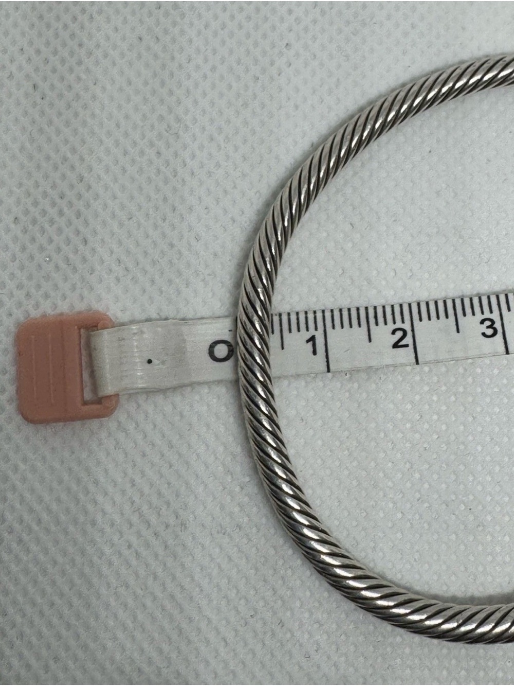 David Yurman Cable Classic 4mm Peridot 14k Gold Sterling Bracelet M READ - Picture 9 of 16